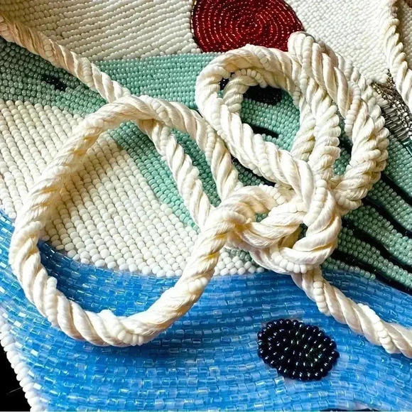 NWOT Patrick Sweeney The Last Tulip Company Vintage Sequin Purse - Picture 6 of 8